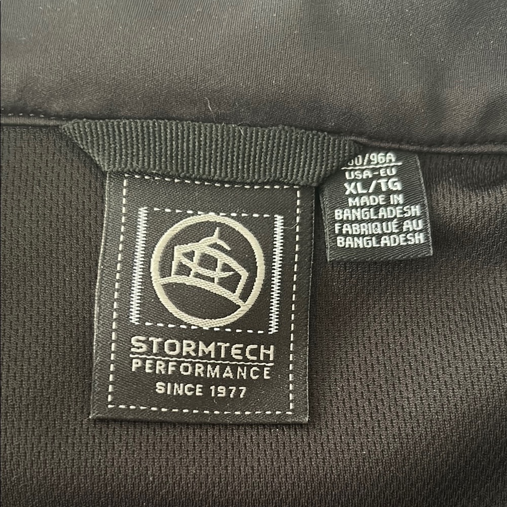 Storm Black Performance Jacket Full-Zip Soft-Shell - Picture 2 of 7